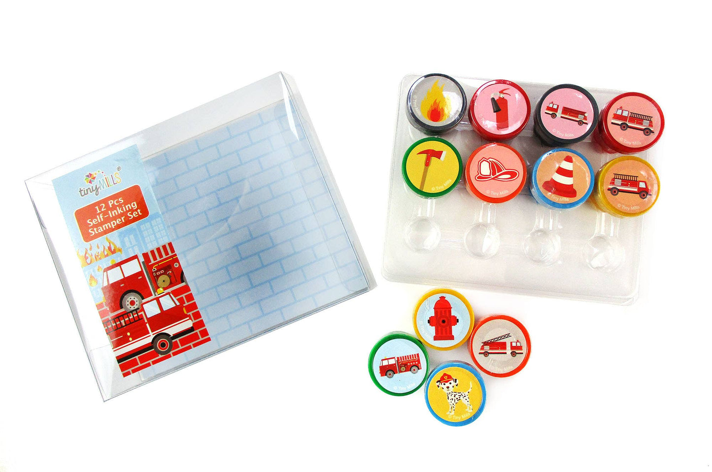 Firetruck Stamp Kit | Tiny Mills