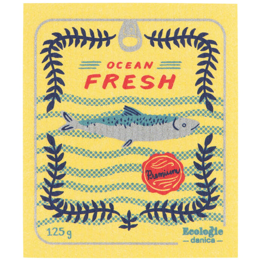 Tinned Fish Swedish Dishcloth | Ecologie