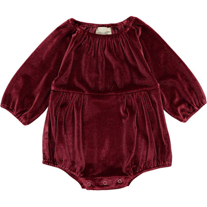 Burgundy Daisy Velvet Bubble | Vignette