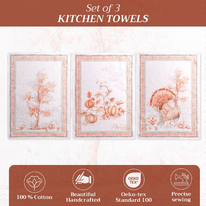 Giving Thanks Towels (Set of 3) | Maison d'Hermine
