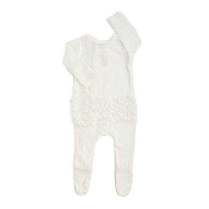 Charlie Ribbed Ruffle Romper | Gigi & Max