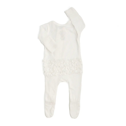 Charlie Ribbed Ruffle Romper | Gigi & Max