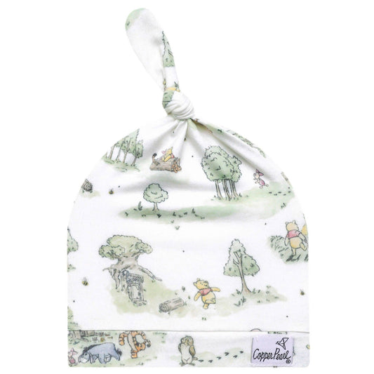 Hundred Acre Wood Top Knot Hat | Copper Pearl