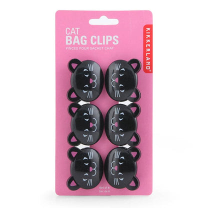 Cats Bag Clips | Kikkerland Designs