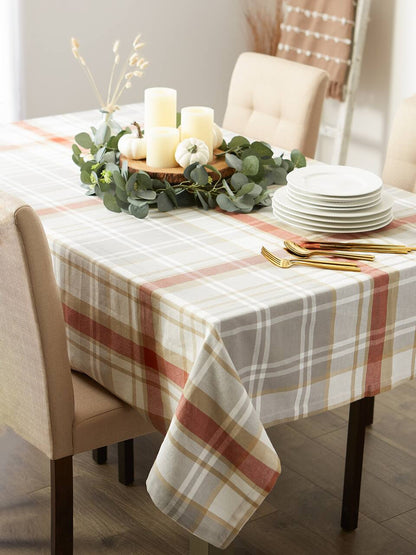 Cozy Picnic Plaid Tablecloth | DII