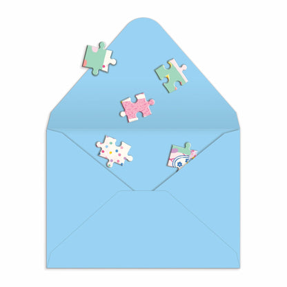 Confetti Cake Puzzle Card | Galison