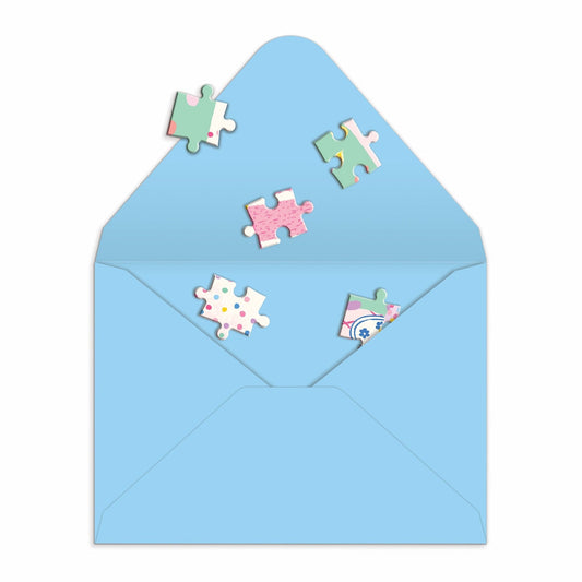 Confetti Cake Puzzle Card | Galison