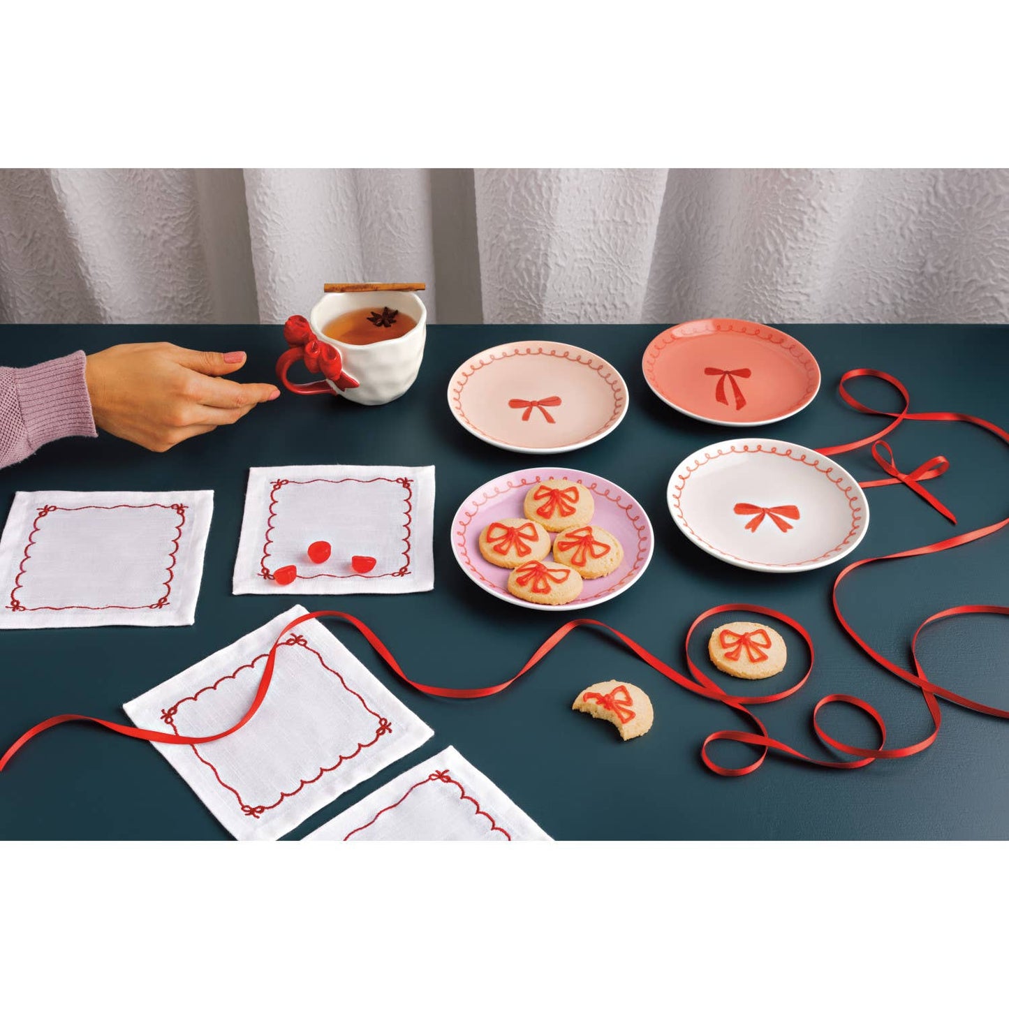 Bowtique Cocktail Napkins Set | Danica