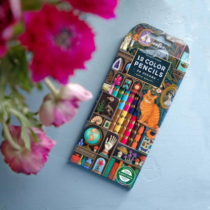 Alchemist's Cabinet Double Sided Pencils | Eeboo
