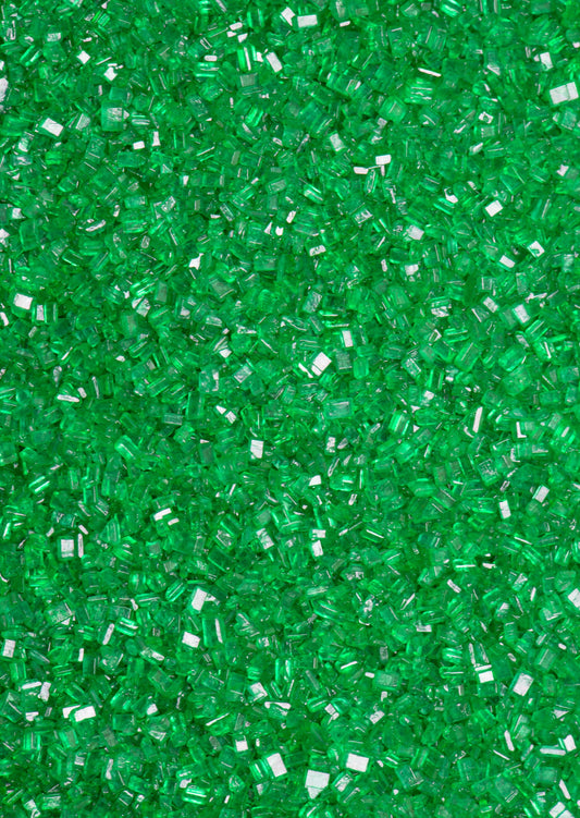Emerald City Green Sparkling Sugar | India Tree