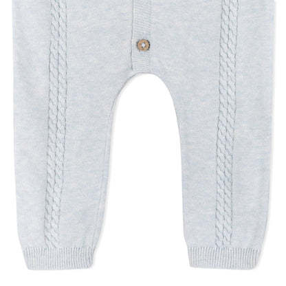 Pointelle Cable Knit Jumpsuit | Viverano Organics