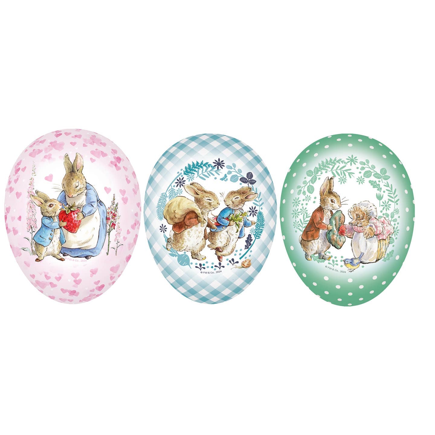 Small Peter Rabbit & Friends Eggs | Talla Imports