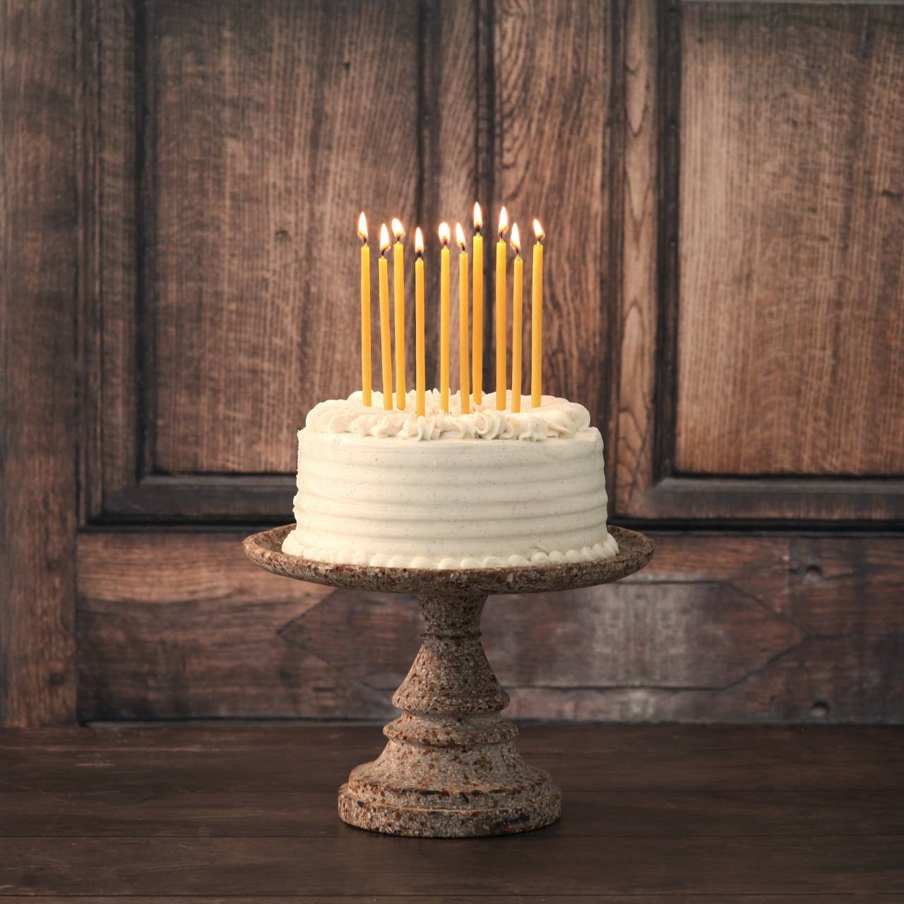 Beeswax Tall Birthday Candles | Big Dipper Wax Works