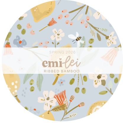 Lemon Floral Two Piece Set | Emi Lei