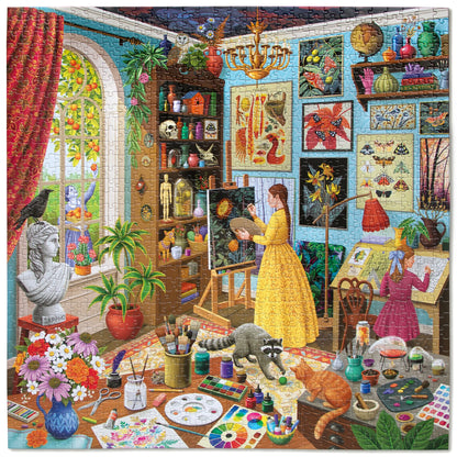 Alchemist's Art Studio Puzzle (1000pc) | Eeboo