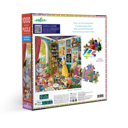 Alchemist's Art Studio Puzzle (1000pc) | Eeboo