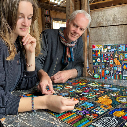 Alchemist's Cabinet Puzzle (1000pc) | Eeboo