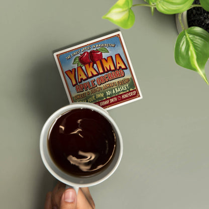 Yakima Apple Orchard Coaster | Lantern Press