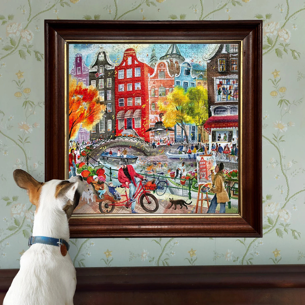 Artists in Amsterdam Puzzle (1000pc| Eeboo