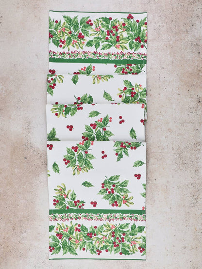Ecru Snowberry Runner | April Cornell