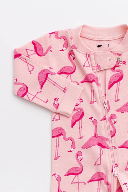 Pink Flamingo Romper | Monica + Andy