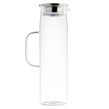 50 oz Glass Pitcher w/ Stainless Lid | TableCraft
