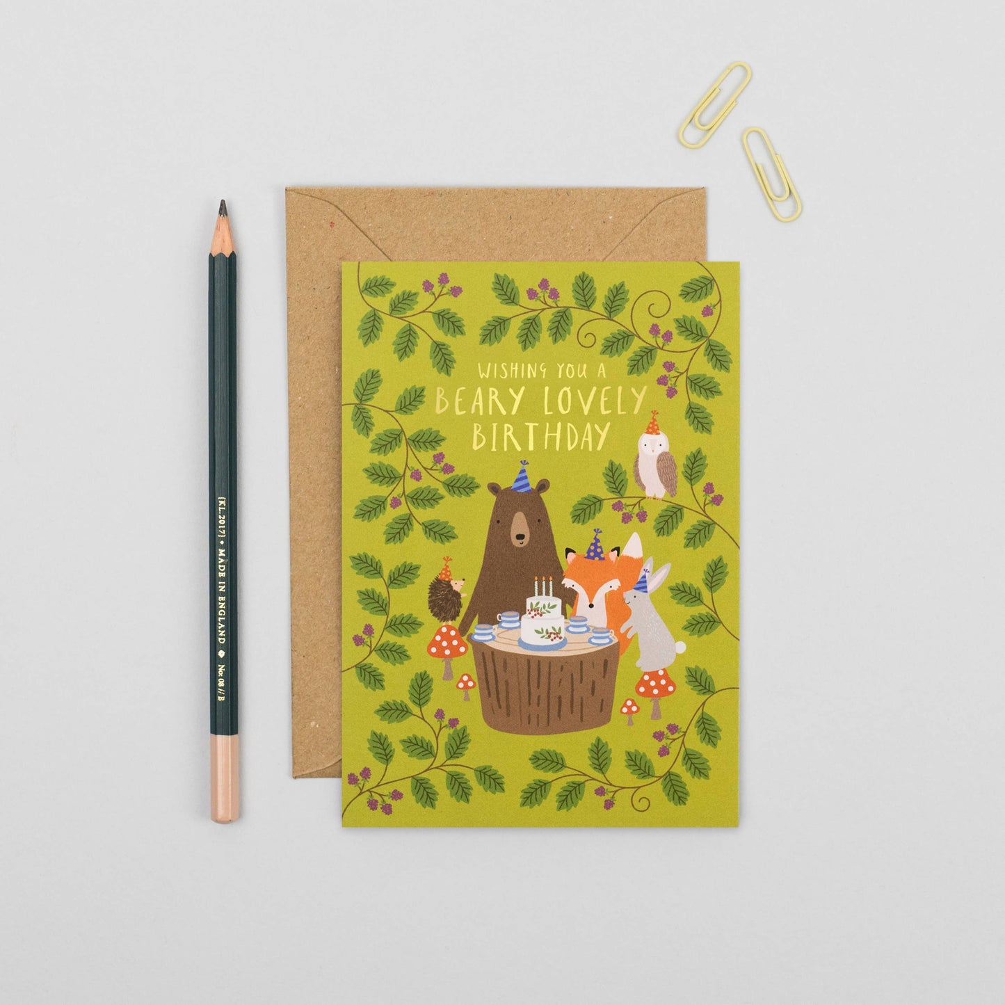 Woodland Party Birthday Card | Mifkins