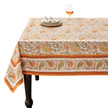 Pumpkin Spice Tablecloth | Maison d'Hermine