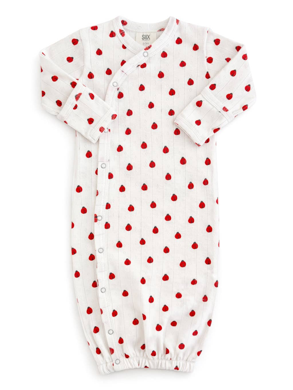 Ladybug Organic Pointelle Gown | Siix Collection