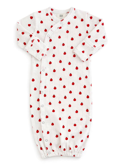 Ladybug Organic Pointelle Gown | Siix Collection
