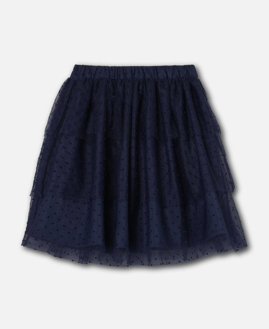 Tulle Skirt - Insignia Blue | Fliink