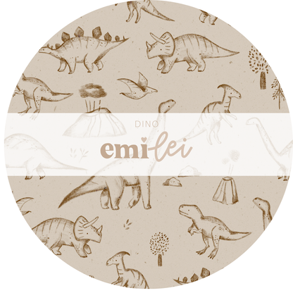 Bamboo Dino Convertible Romper | Emi Lei