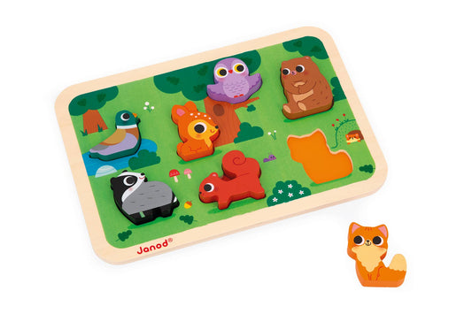 Forest Chunky Puzzle | Janod