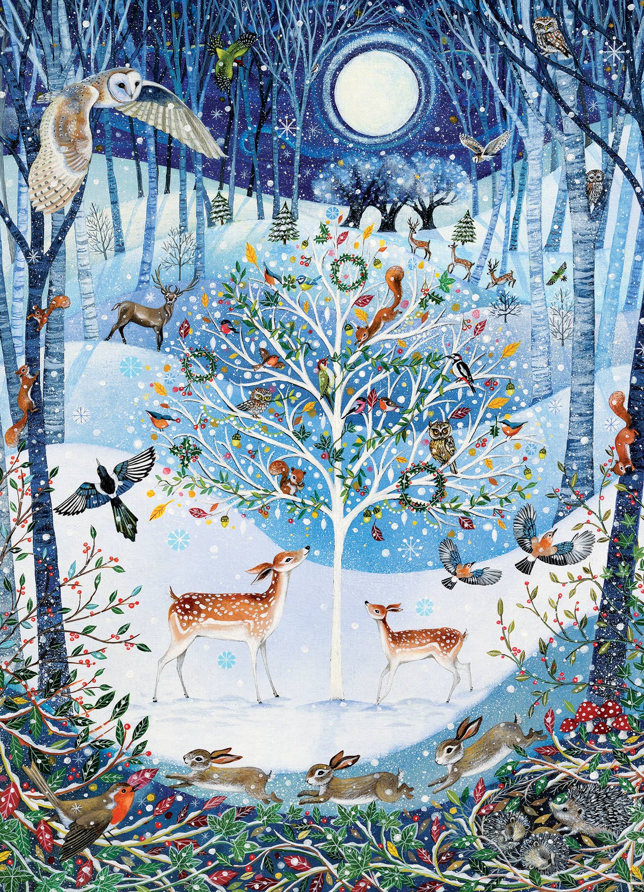 Winter Woodland - 500pc Puzzle | Cobble Hill Puzzles