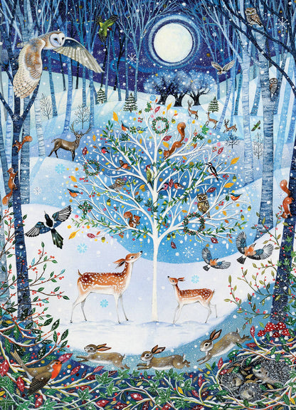 Winter Woodland - 500pc Puzzle | Cobble Hill Puzzles