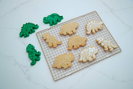Fossil Fun Cookie Stamps – Set of 3 | Handstand Kitchen
