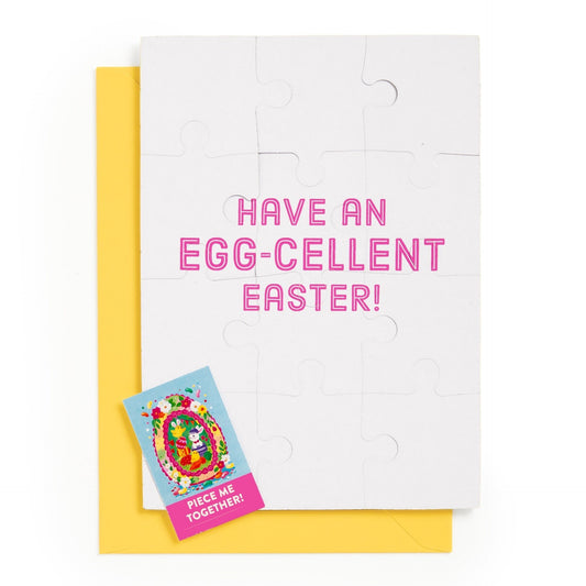 Egg-cellent Easter Puzzle Card | Mudpuppy