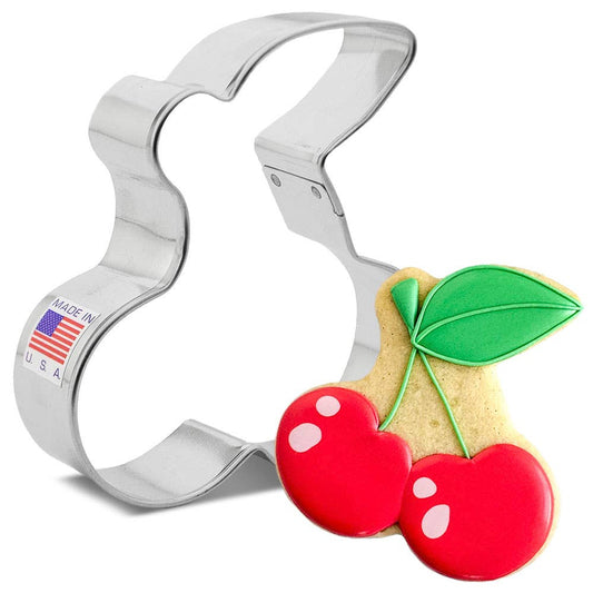 Cherries Cookie Cutter | Ann Clark