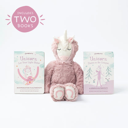 Rose Unicorn Kin Gift Set | Slumberkins