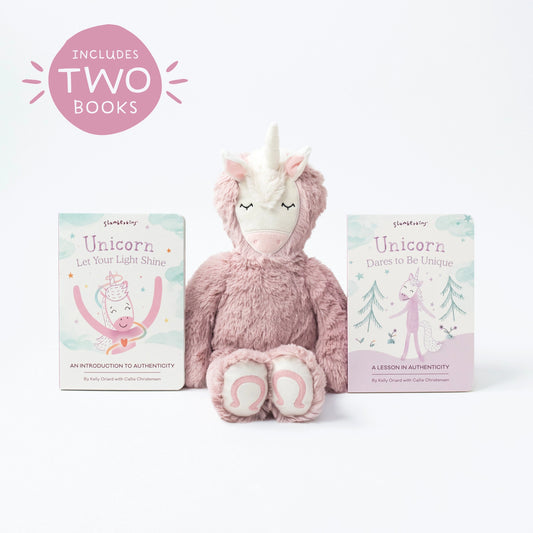 Rose Unicorn Kin Gift Set | Slumberkins