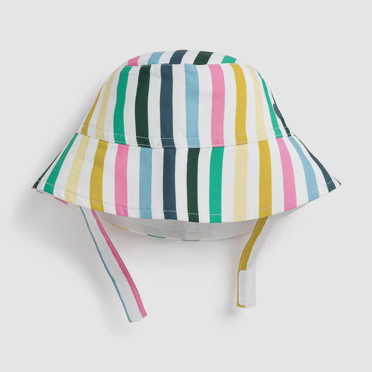 Summer Stripe Sun Hat (0-12m) | Monica + Andy