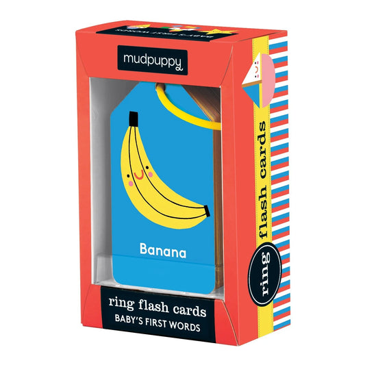 Baby's First Words Ring Flashcards | Chronicle Books
