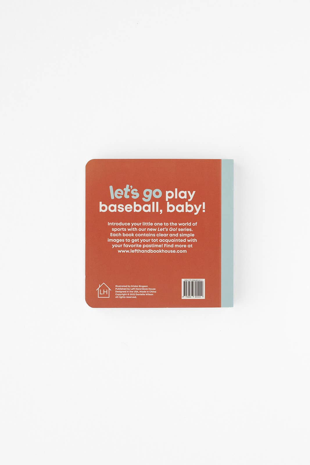 Baseball Baby Board Book | Left Hand Book House