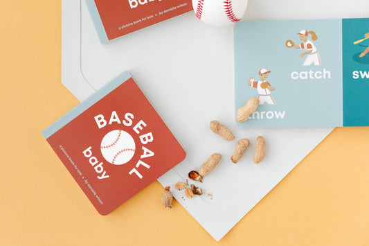 Baseball Baby Board Book | Left Hand Book House