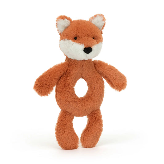 Bashful Fox Ring Rattle | Jellycat