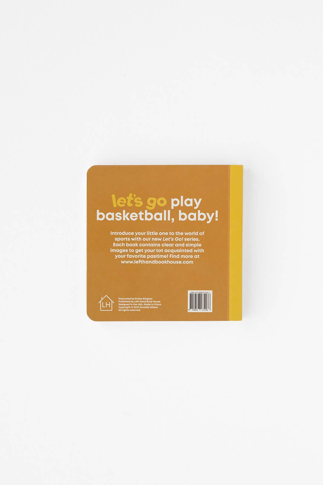 Basketball Baby Board Book | Left Hand Books