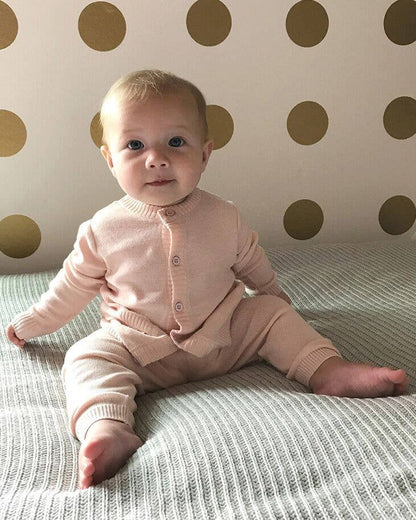 Milan Pastel Organic Cardigan | Viverano Organics