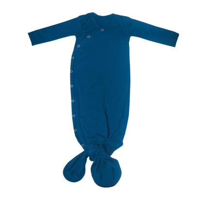 River Newborn Knotted Gown | Copper Pearl