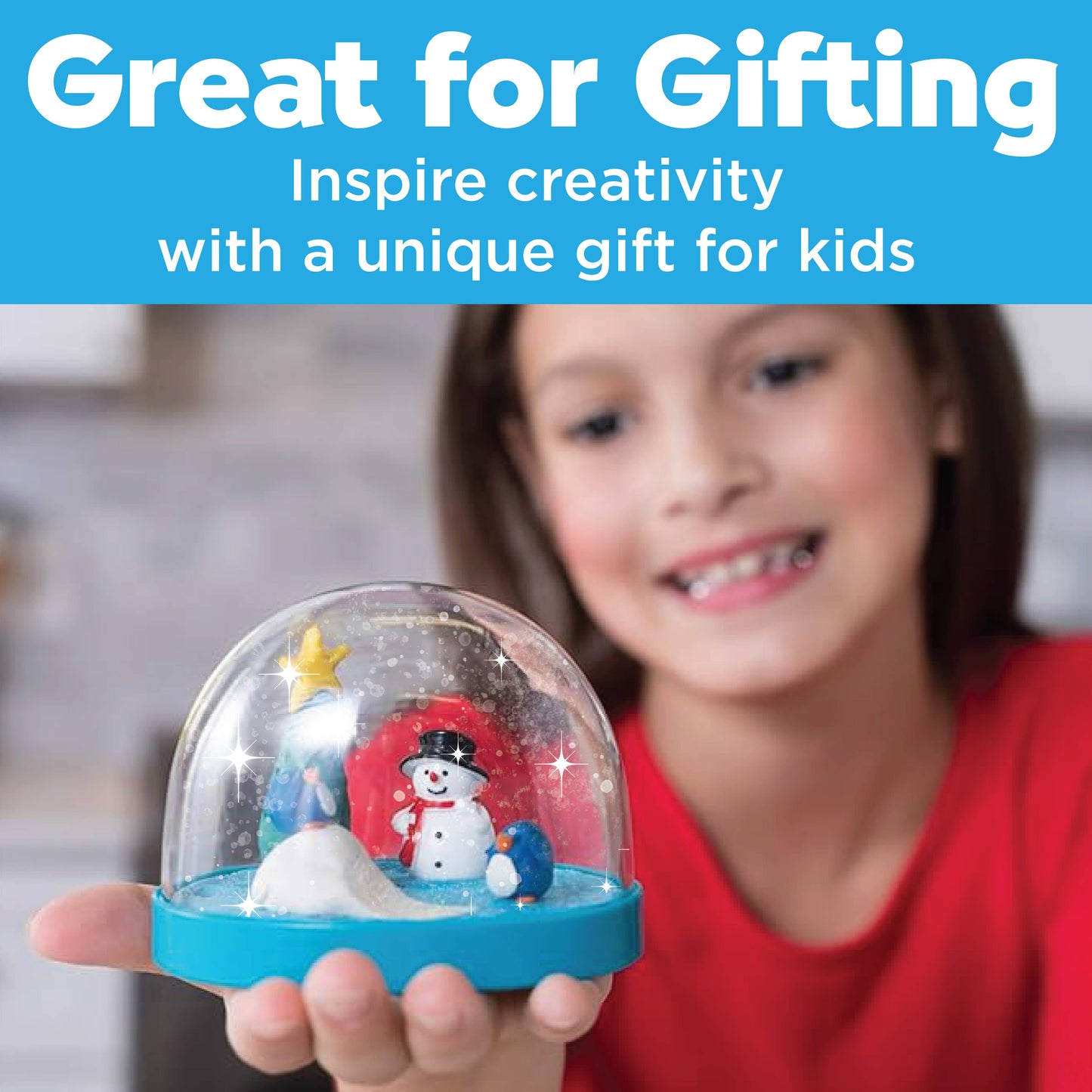Make Your Own Holiday Snow Globes Craft Kit | Faber-Castell