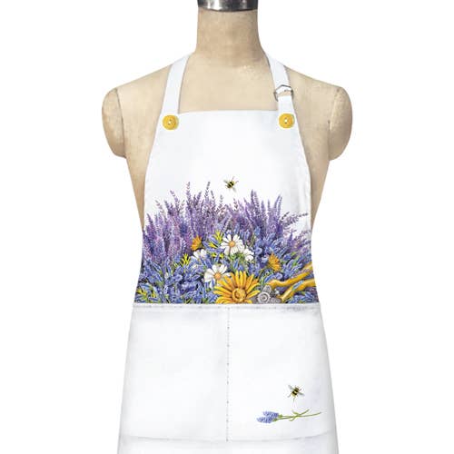 Lavender Pocket Loose Apron | Mary Lake-Thompson